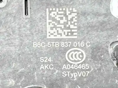 İkinci el araba yedek parçası sag ön kapi kilidi için skoda octavia iv (nx3, nn3) 1.5 tsi oem iam referansları 5tb837016c  5tb837016e