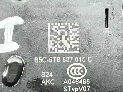 Second-hand car spare part left front door lock for skoda octavia iv (nx3, nn3) 1.5 tsi oem iam references 5tb837015c  5tb837015e