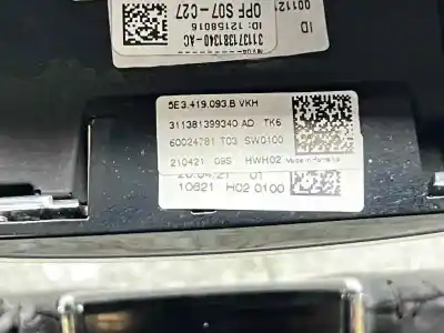 Tweedehands auto-onderdeel stuur voor skoda octavia iv (nx3, nn3) 1.5 tsi oem iam-referenties 5e3419093b  60024781