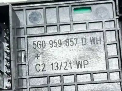 Second-hand car spare part left front power window switch for skoda octavia iv (nx3, nn3) 1.5 tsi oem iam references 5g0959857d  