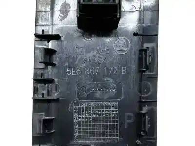 Peça sobressalente para automóvel em segunda mão botão / interruptor elevador vidro traseiro direito por skoda octavia iv (nx3, nn3) 1.5 tsi referências oem iam 5g0959855k  