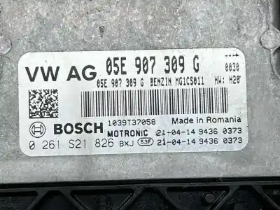 Tweedehands auto-onderdeel ecu motorcontroller voor skoda octavia iv (nx3, nn3) 1.5 tsi oem iam-referenties 05e907309g  0261s21826