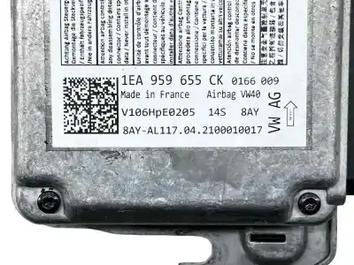 Second-hand car spare part airbag control unit for skoda octavia iv (nx3, nn3) 1.5 tsi oem iam references 1ea959655ck  1ea959655fd