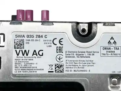 Piesă de schimb auto la mâna a doua modul electrotic pentru skoda octavia iv (nx3, nn3) 1.5 tsi referințe oem iam 5wa035284c  5wa035284f