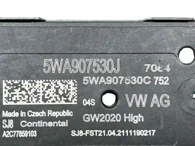 Tweedehands auto-onderdeel elektronische module voor skoda octavia iv (nx3, nn3) 1.5 tsi oem iam-referenties 5wa907530j  5wa907530c