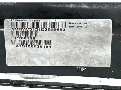 Peça sobressalente para automóvel em segunda mão charrió / suporte de eixo dianteiro por volvo v40 2.0 diesel cat referências oem iam 31360939  