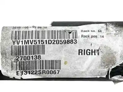 Peça sobressalente para automóvel em segunda mão amortecedor dianteiro direito por volvo v40 2.0 diesel cat referências oem iam 31360946  31360948