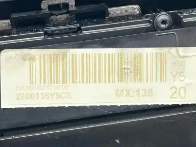 Peça sobressalente para automóvel em segunda mão comando de sofagem (chauffage / ar condicionado) por volvo v40 2.0 diesel cat referências oem iam 31288103  31288104