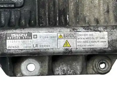 Second-hand car spare part ecu engine control for opel corsa c 1.7 16v cdti oem iam references 8973000976 112500-0154 897300-0976