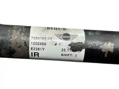 Second-hand car spare part front right transmission for mini mini (r56) 1.6 16v diesel cat oem iam references 7589766 8605472 31608605472