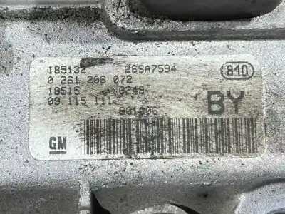Second-hand car spare part ecu engine control for opel corsa c 1.0 12v oem iam references 09115111 26sa7594 0261206072