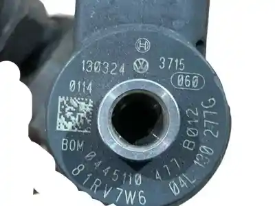 Second-hand car spare part injector for seat leon (5f1) 1.6 tdi oem iam references 04l130277g  0445110477