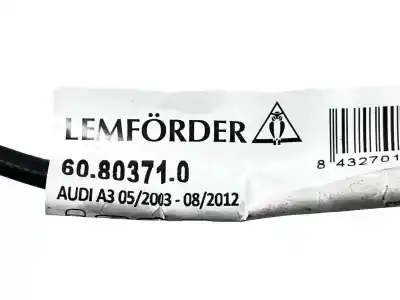 Peça sobressalente para automóvel em segunda mão elevador de vidros traseiro esquerdo por audi a3 (8p) 1.9 tdi ambiente referências oem iam 8p4839461b  