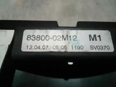 Автозапчастина б/у панель інструментів для toyota auris (e15) 1ad посилання на oem iam 8380002m12  