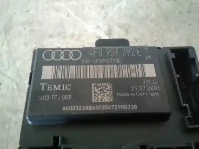 Second-hand car spare part electronic module for audi a6 allroad quattro (4fh) asb oem iam references 4f0959792e  