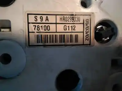 Gebrauchtes Autoersatzteil instrumententafel zum honda cr-v (rd8) k20a4 oem-iam-referenzen hr0299030  