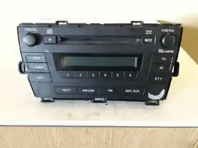 Автозапчасти б/у аудиосистема / радио cd за toyota prius (zvw30) 2zr ссылки oem iam 8612047331