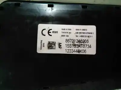 Автозапчасти б/у правая боковая подушка безопасности за mini mini 5-trg. (f55) b37c15a ссылки oem iam 86731246206  