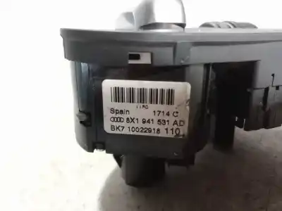 Автозапчасти б/у управление светом за audi q3 (8ub) cfg ссылки oem iam 8x1941531ad  
