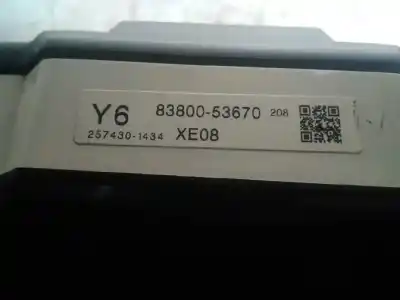 Peça sobressalente para automóvel em segunda mão quadrante por lexus is (ds2/is2) 2adftv referências oem iam 8380053670  