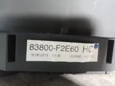 Автозапчастина б/у панель інструментів для toyota auris (e18) 2zr посилання на oem iam 83800f2e60  