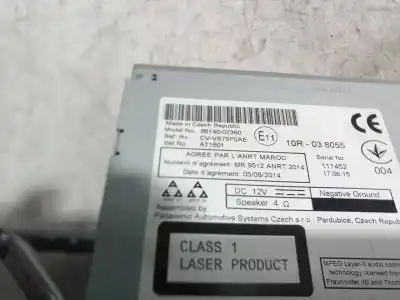 Автозапчастина б/у gps навігаційна система для toyota auris (e18) 2zr посилання на oem iam 8614002360  