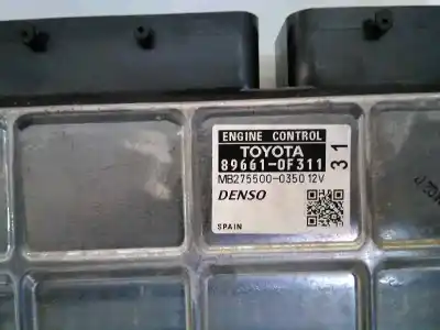 Second-hand car spare part ecu engine control for toyota verso (aur2/zgr2) 1zr oem iam references mb2755000350  