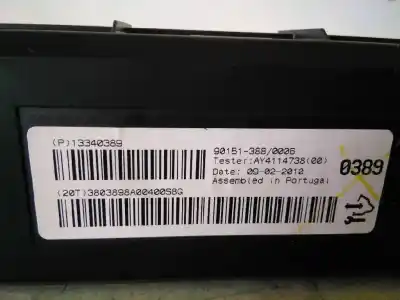 Tweedehands auto-onderdeel elektronische module voor opel astra j berlina 5p d-a17dtr oem iam-referenties 90151388  