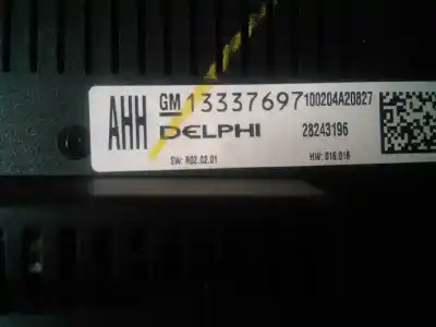 İkinci el araba yedek parçası ses sistemi / radyo cd için opel astra j berlina 5p d-a17dtr oem iam referansları 13337220  