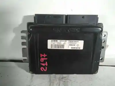 Second-hand car spare part ecu engine control for renault clio ii fase i (b/cb0) k4ja7 oem iam references 8200108405