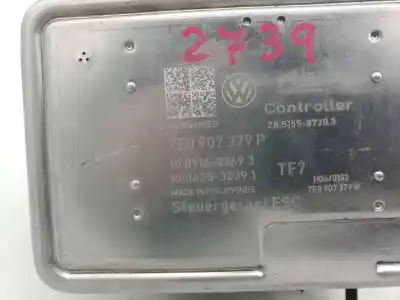 Автозапчастина б/у абс для volkswagen caddy profesional (sa) (03.2015) dfs посилання на oem iam 7e0907379p  