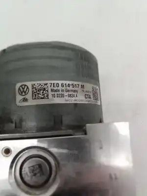 Автозапчастина б/у абс для volkswagen caddy profesional (sa) (03.2015) dfs посилання на oem iam 7e0907379p  