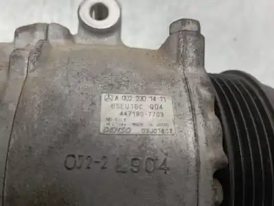 Pièce détachée automobile d'occasion compresseur de climatisation pour mercedes-benz clase a (bm 169) 640940 références oem iam a0022301411 6seu16cq04 03j01607