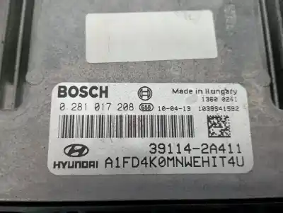 Second-hand car spare part ecu engine control for hyundai i30 (fd) d4fb oem iam references 0281017208  