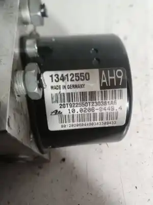 Pièce détachée automobile d'occasion abs (système anti-blocage des roues) pour opel astra j berlina 5p a17dts références oem iam 13412550  