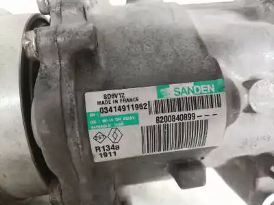 Second-hand car spare part air conditioning compressor for dacia logan ii d4f f7 oem iam references 8200840899  