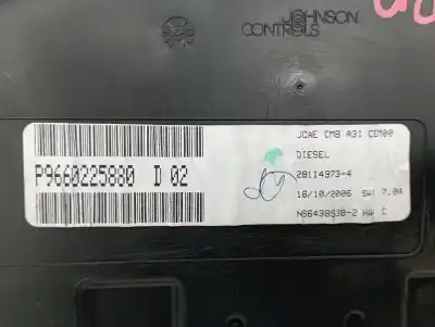 Автозапчастина б/у панель інструментів для citroen c2 d-8hz посилання на oem iam p9660225880  