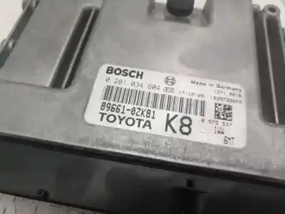 Автозапчастина б/у ебу контролер двигуна для toyota auris (e18) n47c16a посилання на oem iam 0281034604  