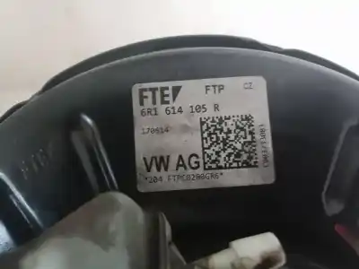 Автозапчастина б/у гальмівний серво для skoda rapid (nh) cay посилання на oem iam 6r1614105r  
