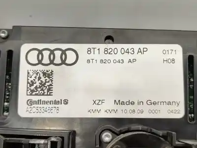 Автозапчастина б/у клімат-контроль для audi a4 b8 (8k2) 2.0 tdi посилання на oem iam 8t1820043ap  
