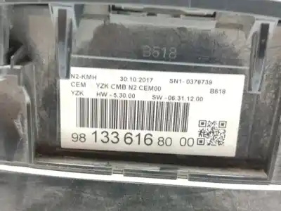 Peça sobressalente para automóvel em segunda mão quadrante por citroen c3 elle referências oem iam 9813361680  