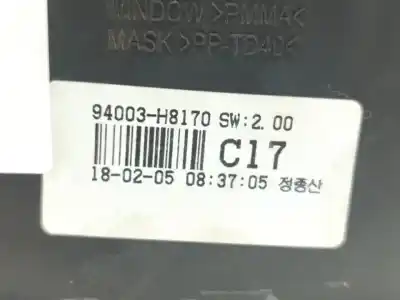 Peça sobressalente para automóvel em segunda mão quadrante por kia stonic (ybcuv) drive referências oem iam 94003h8170  