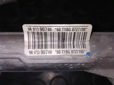 Peça sobressalente para automóvel em segunda mão caixa de direção por citroen c3 business referências oem iam 9801390780  