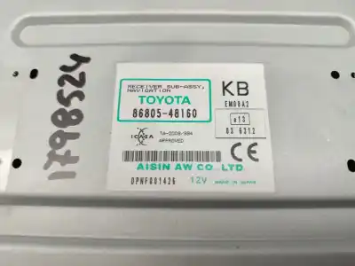 Автозапчастина б/у gps навігаційна система для lexus ct 200h посилання на oem iam 8680548160  