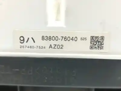 Автозапчастина б/у панель інструментів для lexus ct 200h посилання на oem iam 8380076040  