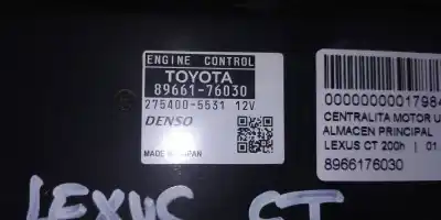 Автозапчастина б/у ебу контролер двигуна для lexus ct 200h посилання на oem iam 8966176030  