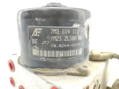 Peça sobressalente para automóvel em segunda mão abs por ford galaxy (vy) ambiente referências oem iam 7m3614111h  