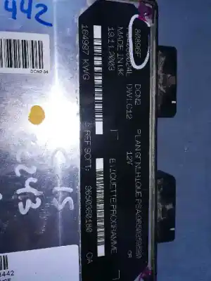 Second-hand car spare part ecu engine control for citroen c15 1.9 /43kw oem iam references 9650359580  