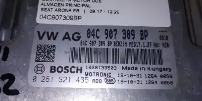 Second-hand car spare part ecu engine control for seat arona fr oem iam references 04c907309bp  
