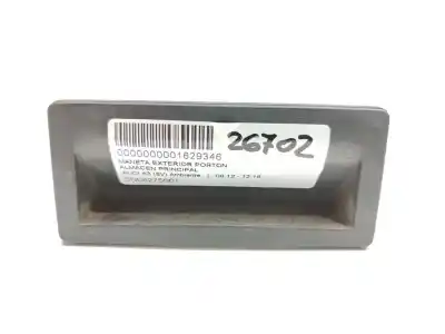 Peça sobressalente para automóvel em segunda mão puxador exterior de mala por audi a3 (8v) ambiente referências oem iam 5n0827566t